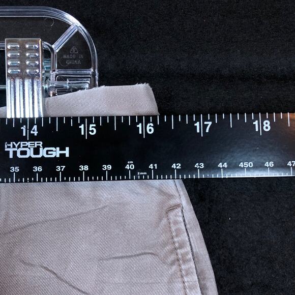 Banana Republic Mens Pants Gray Gavin Chino Straight 100% Cotton 33x32 - Picture 7 of 13